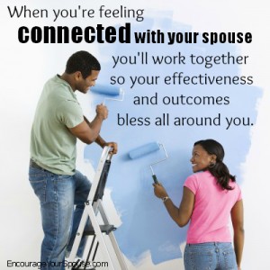 feel connected and work together to bless others