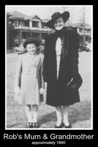 Mary and Marjorie 1940