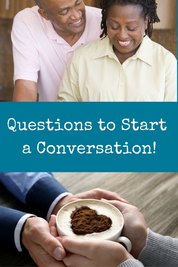 Maybe you're not a natural conversationalist? Here are some questions to start a conversation - it's a resource compilation of fun questions and deep questions from lots of sources