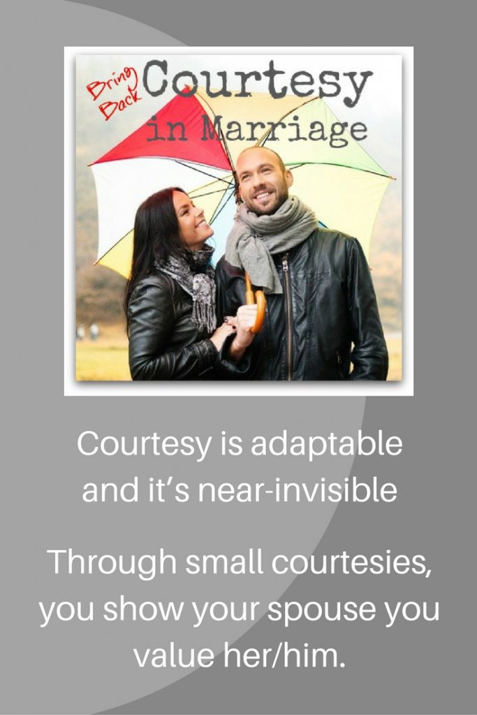 courtesy in marriage