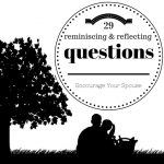 29 reminiscing and reflecting questions title page