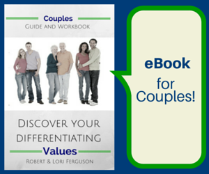 ad - Discover your differentiating values for couples - a guide and workbook