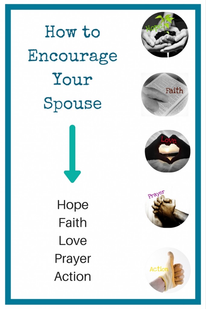 How to Encourage Your Spouse Hope Faith Love Prayer Action