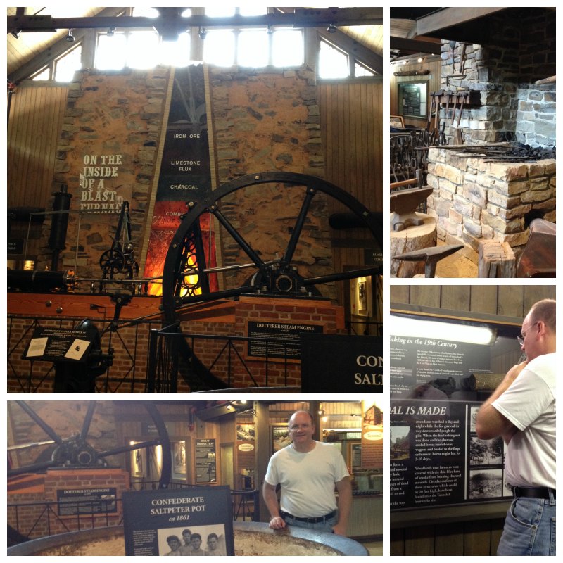 Tannehill collage Iron and Steel Museum