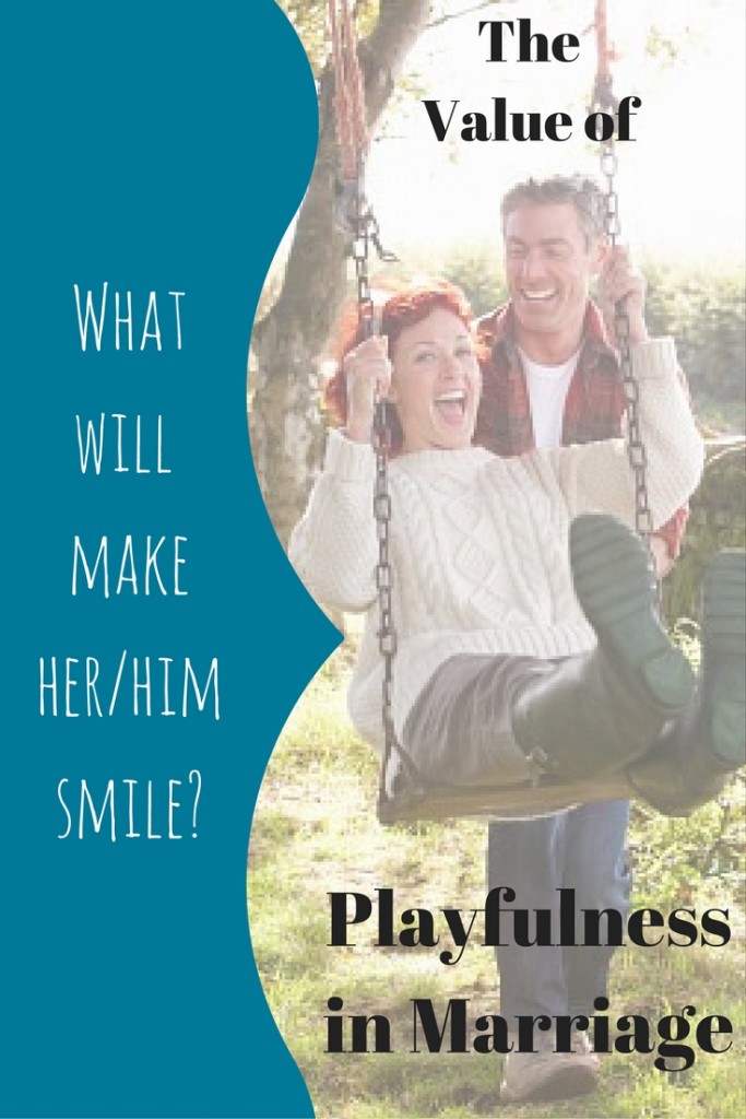 Playfulness adds fun to marriage