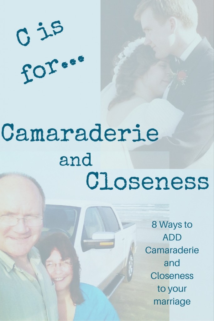 8 Ways to add Camaraderie and Closeness to your marriage
