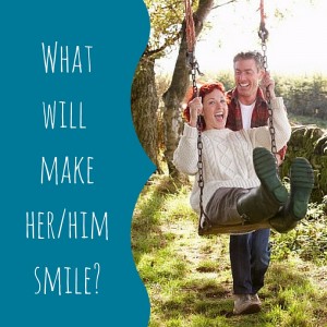 what will mer her or him smile - add some playfulness