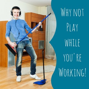 playfulness in marriage - why not play while you're working