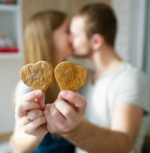 couple cookies heart enrich and encourage