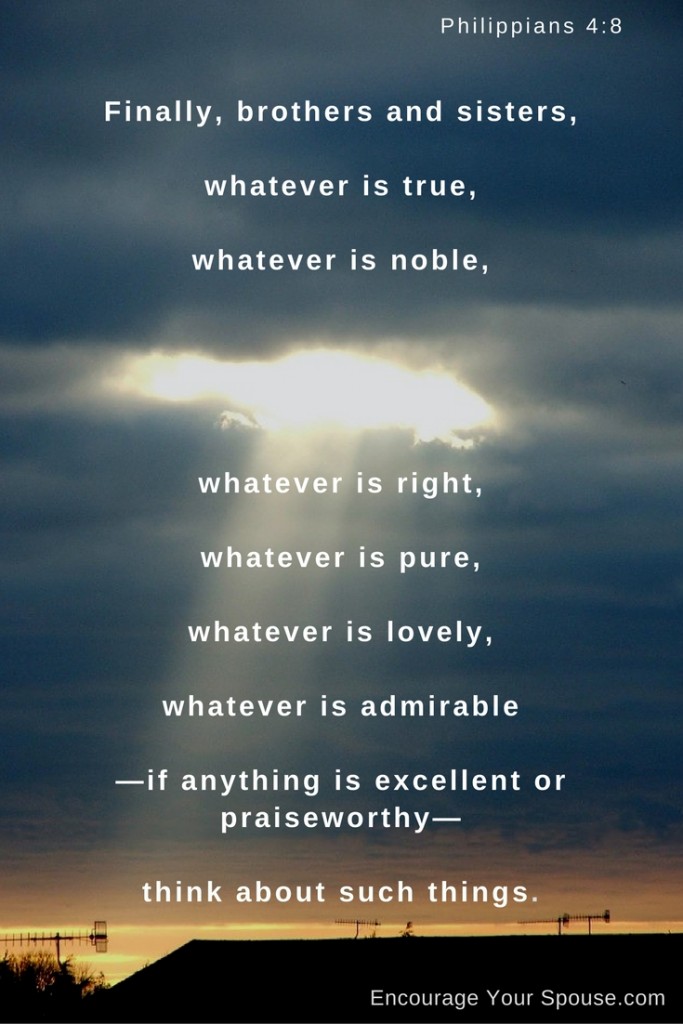 happy friday - think about those things which are true, noble, right, pure, lovely and admirable - share them!