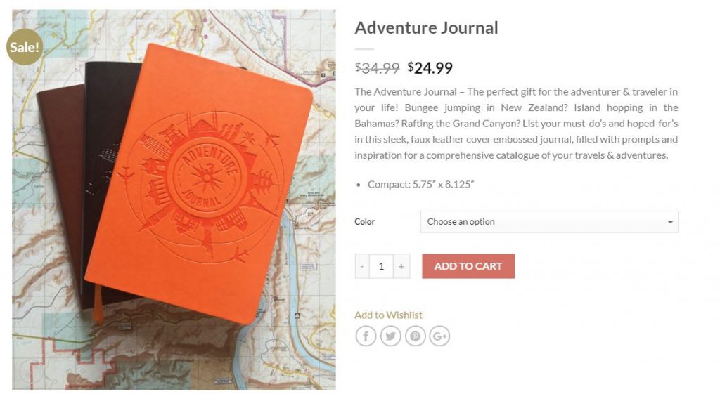 What a cool idea - a place to put all your "bucket list" ideas and then journal about them as they happen.