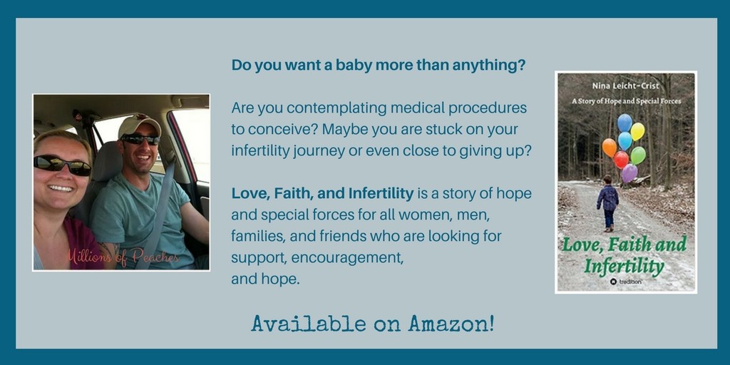 Love Faith and Infertility Available on Amazon