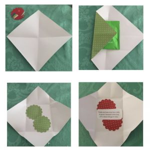 Easy and simple gifts - how to make a surprise tea envelope