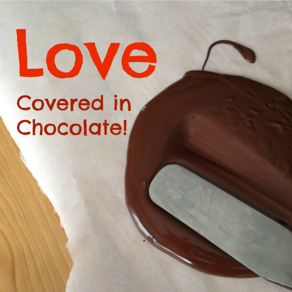 All The Love Languages Covered with Chocolate