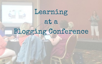 Learning at a Blog Conference