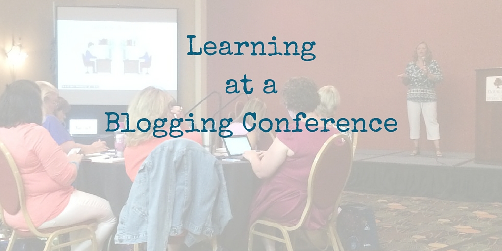 Learning at a blogging conference
