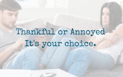 Be Thankful For The Annoying Things Your Spouse Does